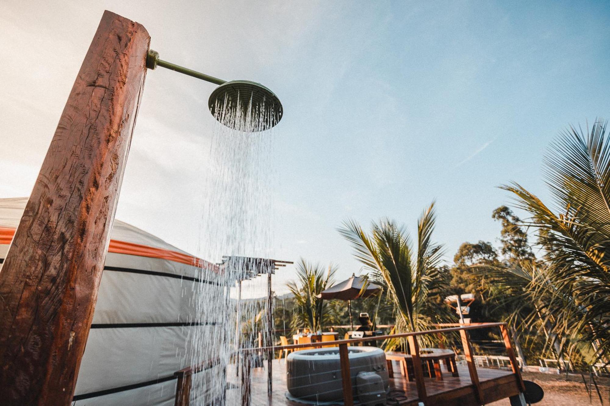 雅库廷加 Yurt, Romantico E Luxuoso, Natureza E Cachoeiras酒店 外观 照片